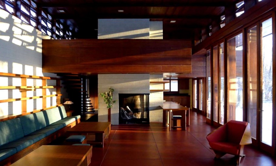 Ллойд Райт Архитектор интерьеры