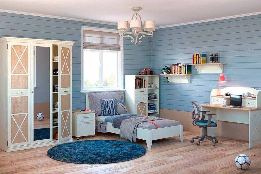 Кантри шкаф детская Ангстрем