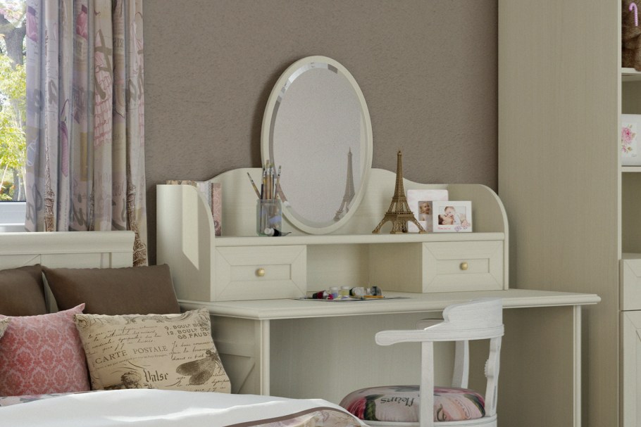 Спальня Кантри серый камень Ангстрем