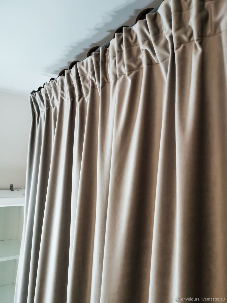 Шторы из бархата