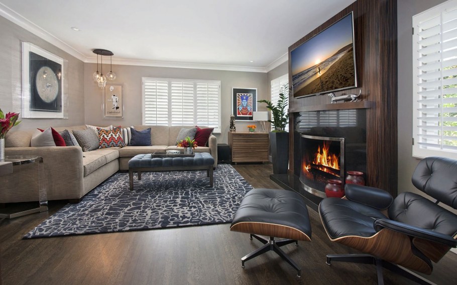 Интерьер гостиной