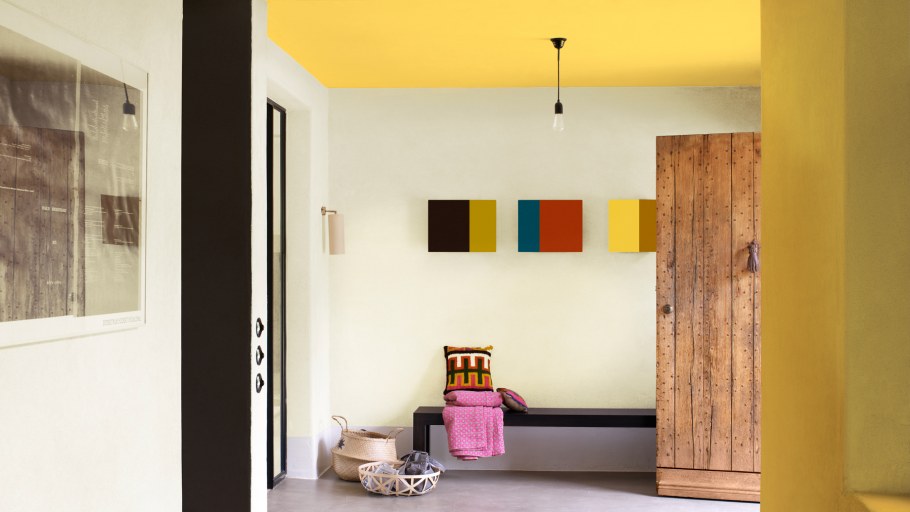 Интерьер в ярких цветах