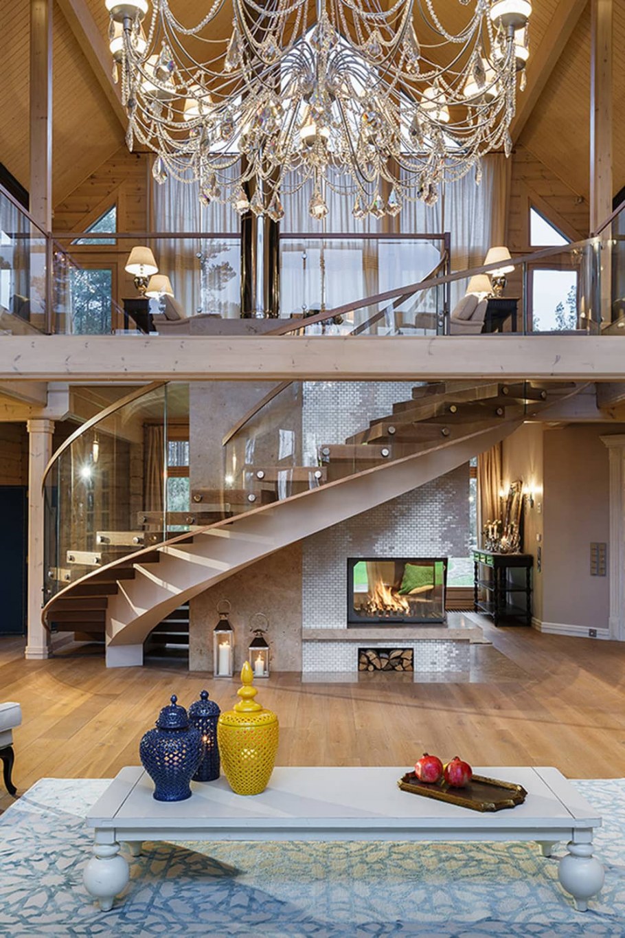 Загородный дом на Медном озере Honka 450м2 кухня