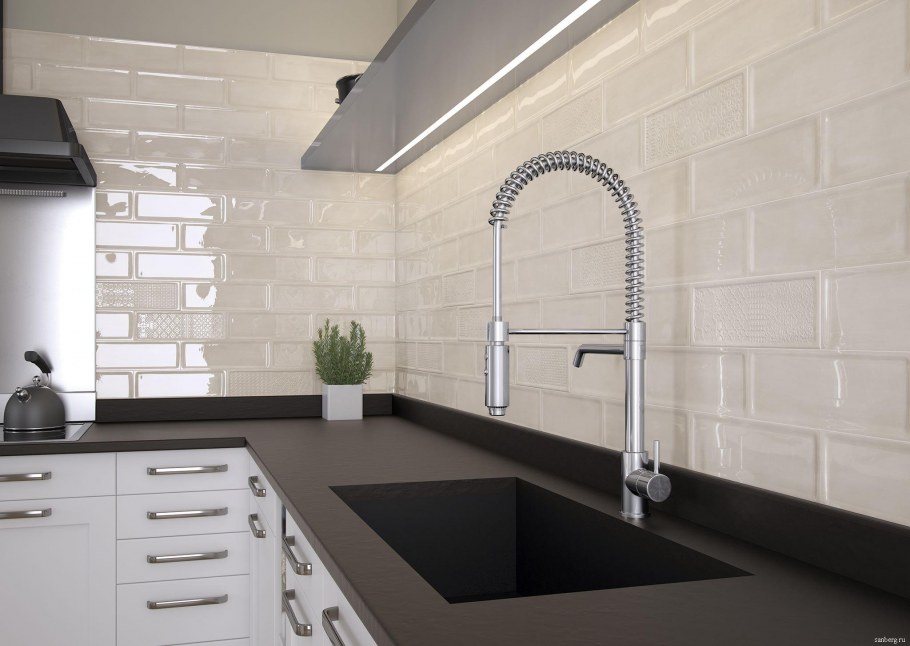 Плитка настенная Rev. Decor Titan Glaciar 10x30.5