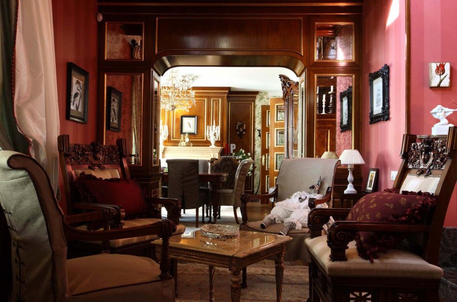 Спальня в английском стиле