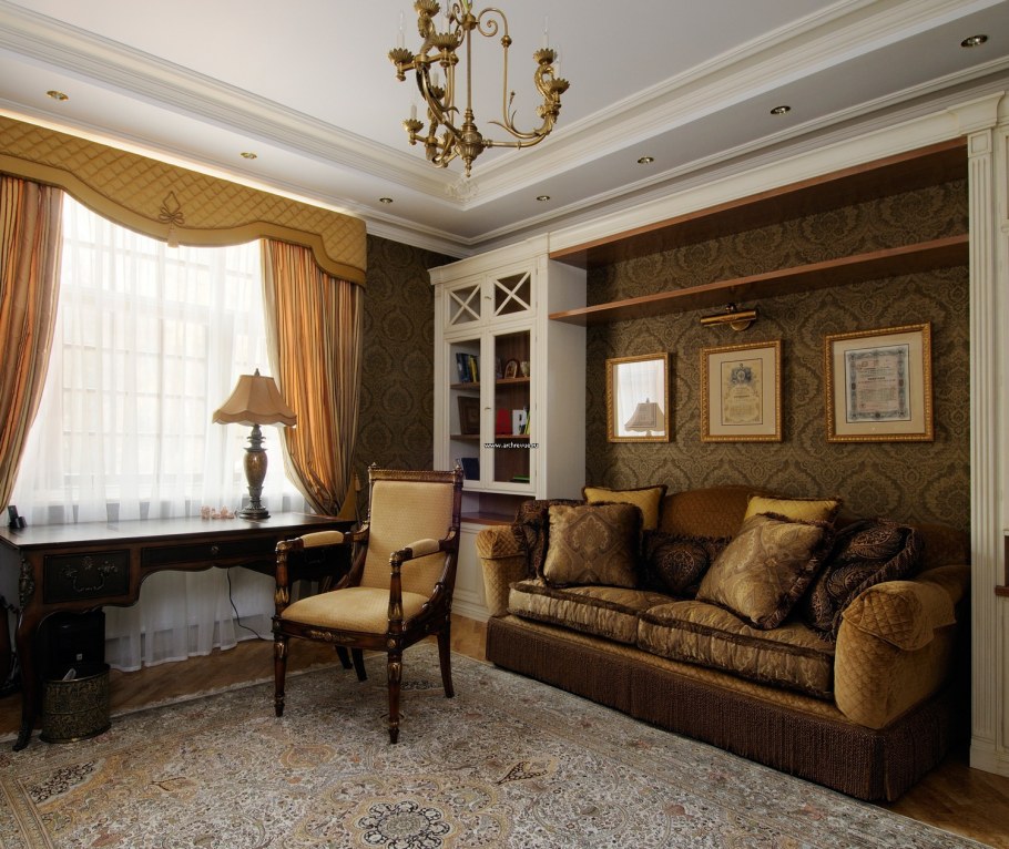 Староанглийский интерьер