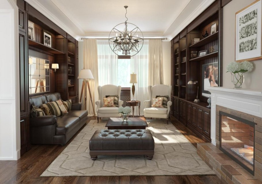 Английский стиль в интерьере квартиры