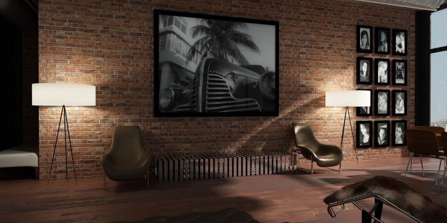 Терракотовый цвет в спальне