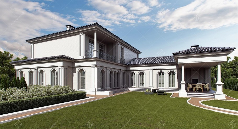 Античный проект дома