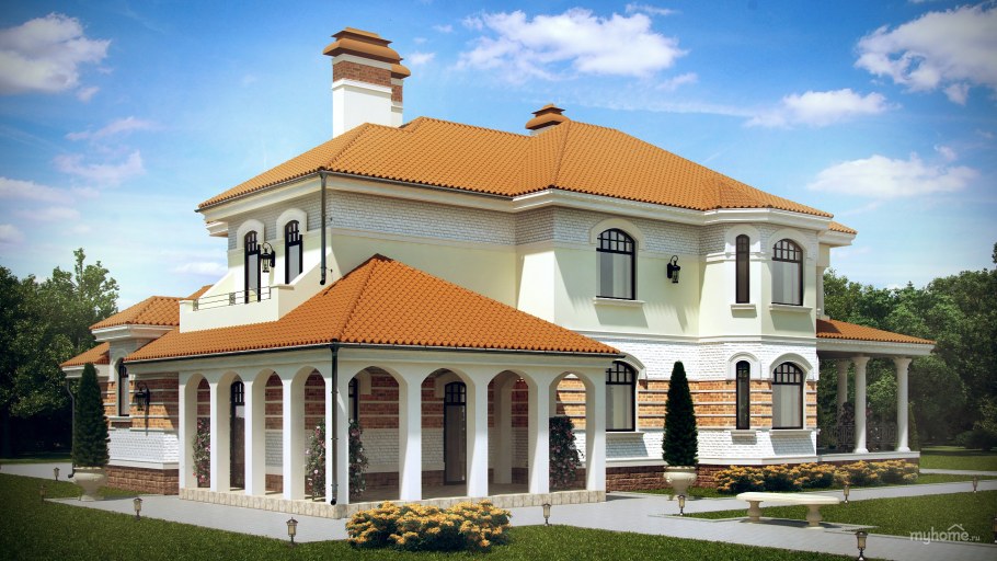 Исламская архитектура вилла фасад