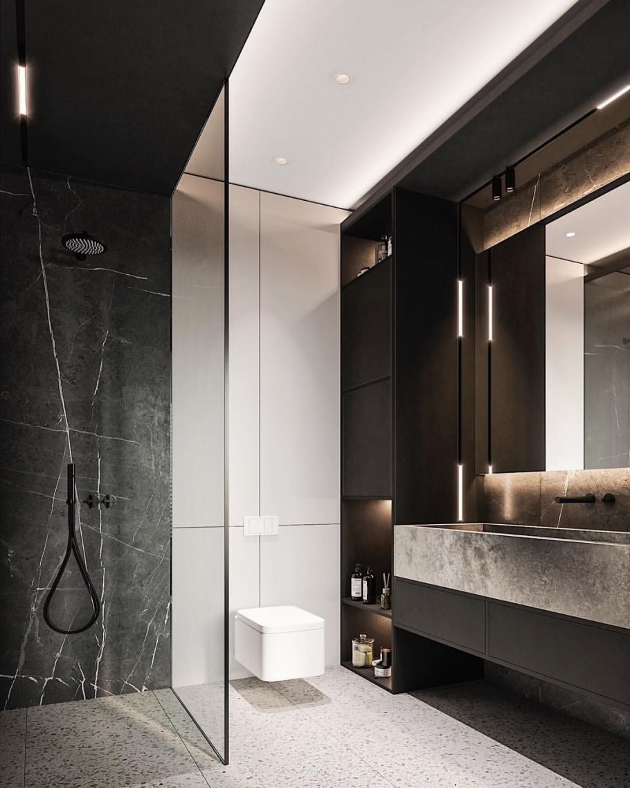 Санузел в современном стиле 2020