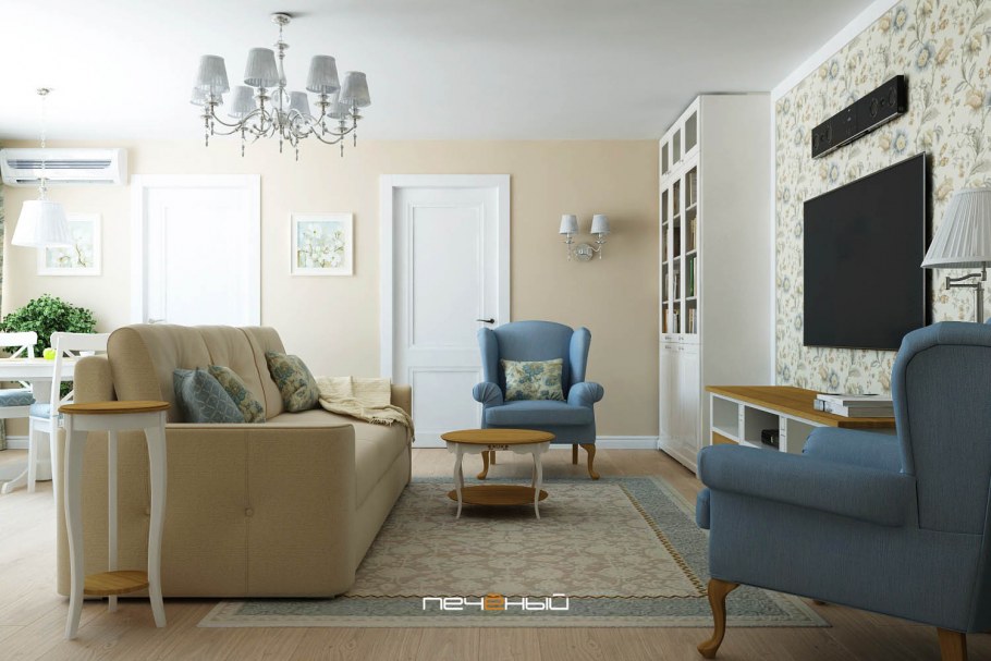 Комната с евроремонтом