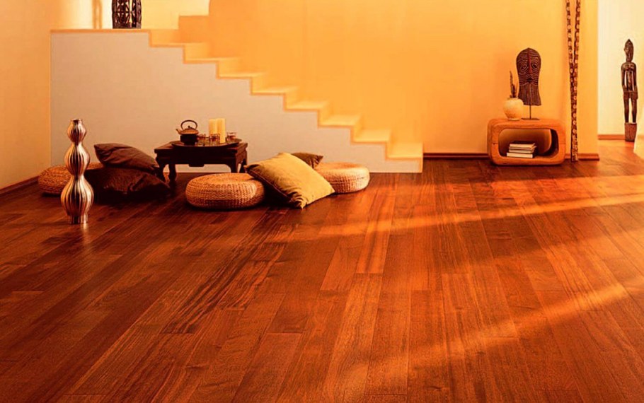 Оранжевый в интерьере