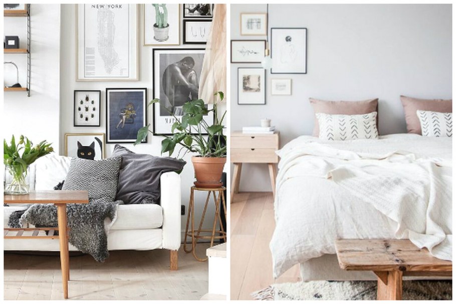Интерьер в скандинавском стиле уютные мелочи