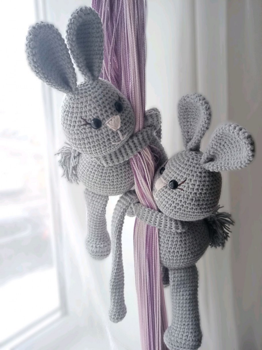 Вязаные интерьерные вещи