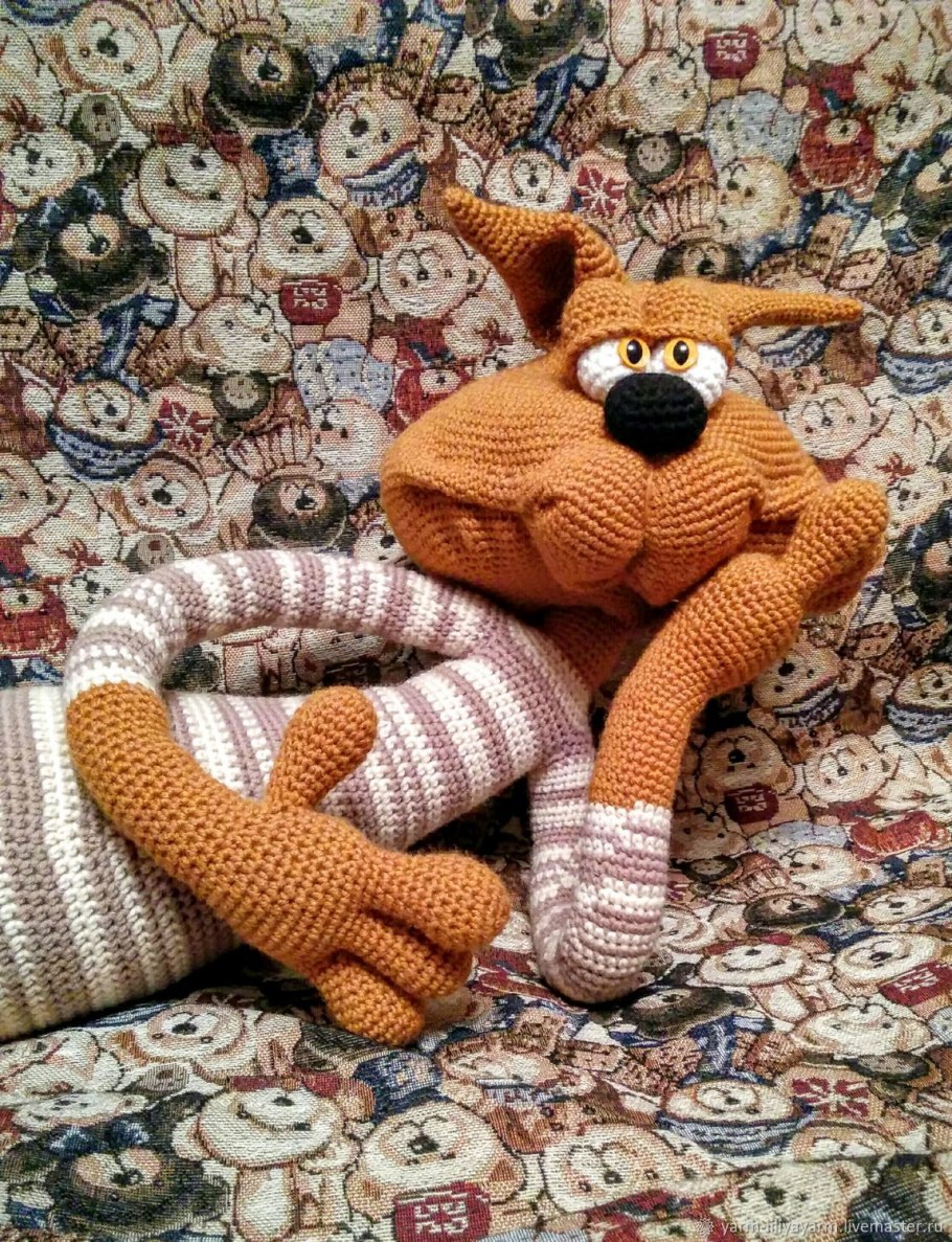 Интерьерная игрушка кот