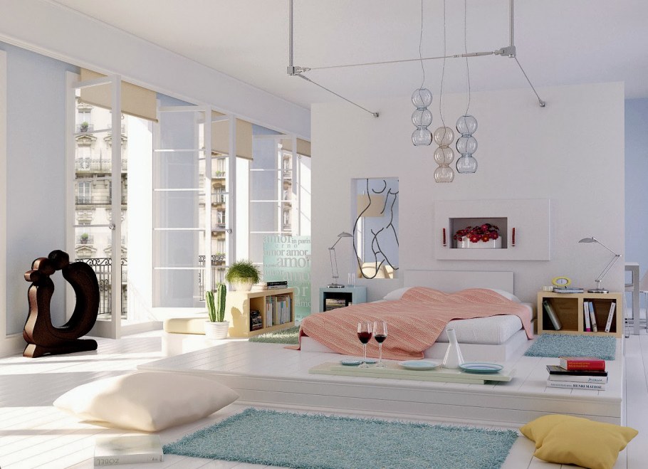 Современная комната для девушки