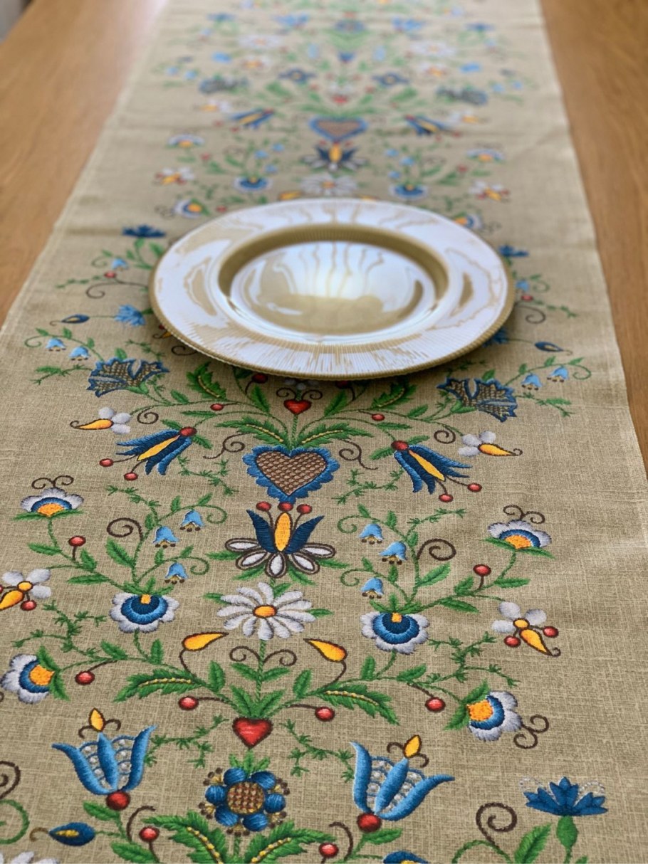 Дорожка набивная на стол