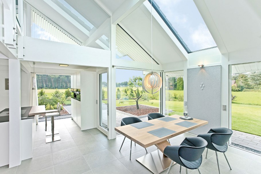 Дом фахверк интерьер