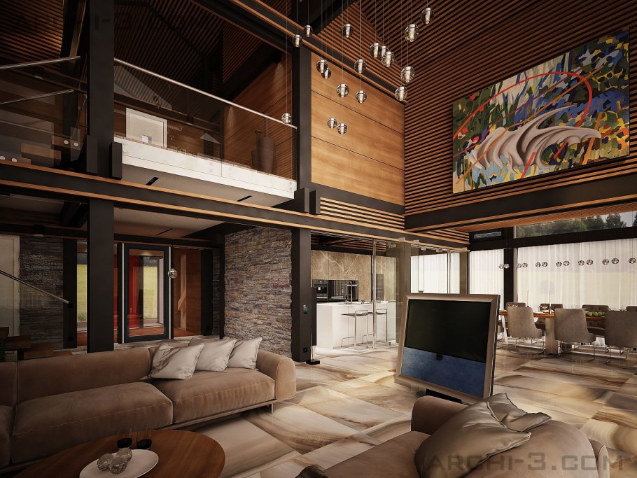 Фахверк интерьер