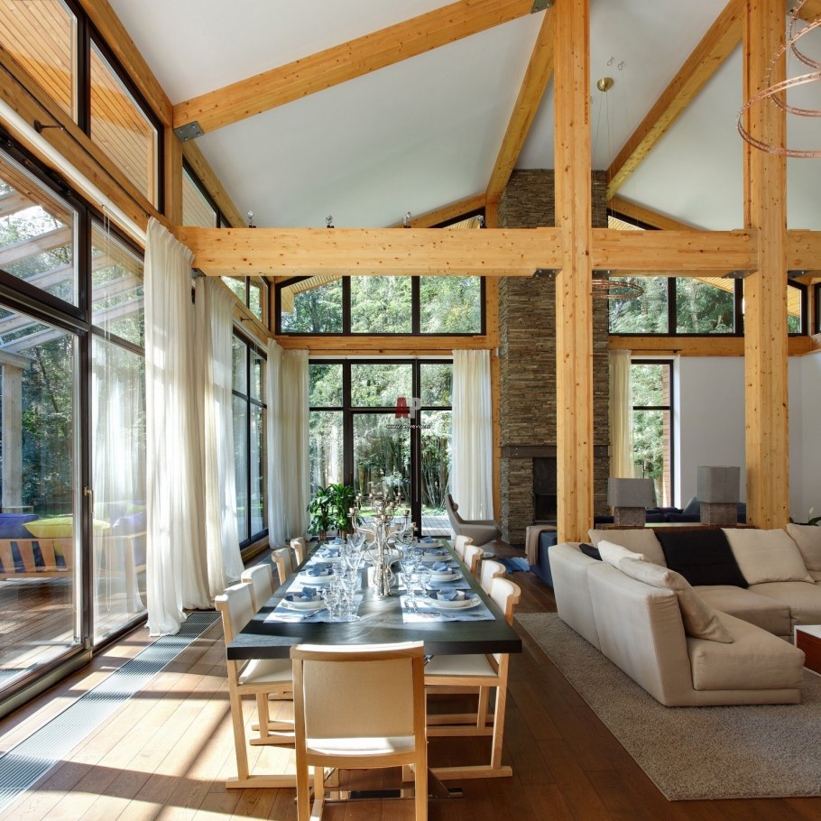 Фахверк интерьер второй свет