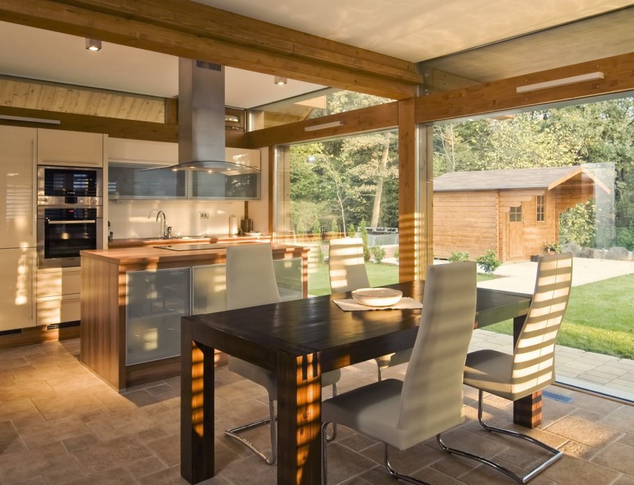 Фахверк интерьер кухня