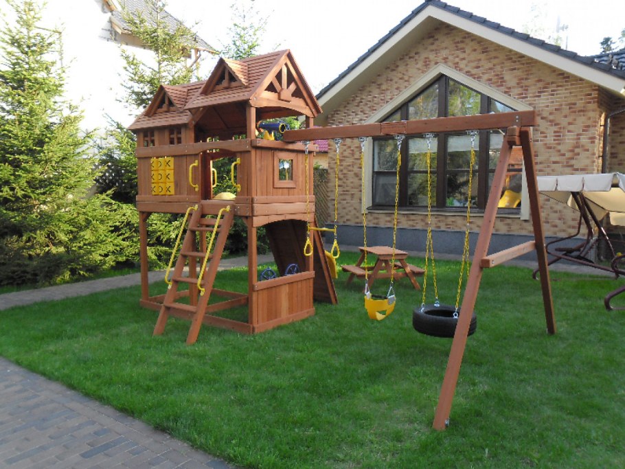 Спортивная зона на даче