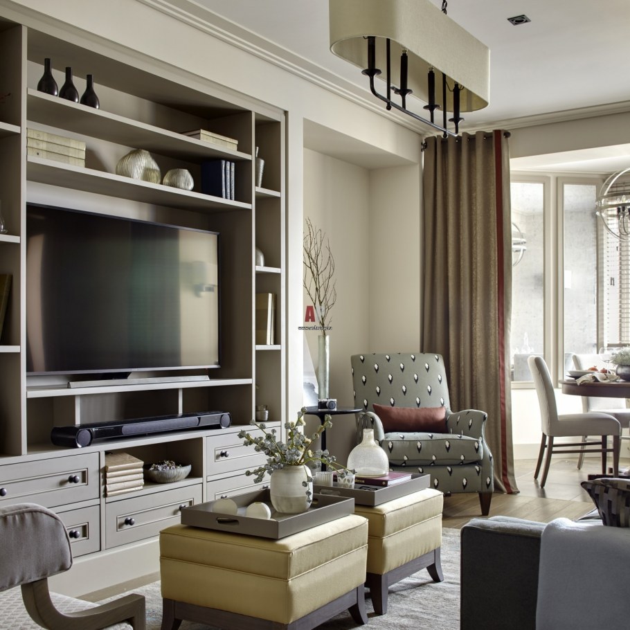 Гостиная в стиле современной классики