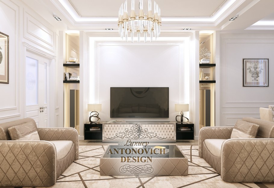 Гостиная Неоклассика ТВ Неоклассика