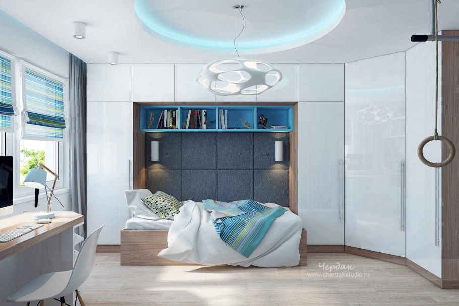 Комната для подростка в стиле космос