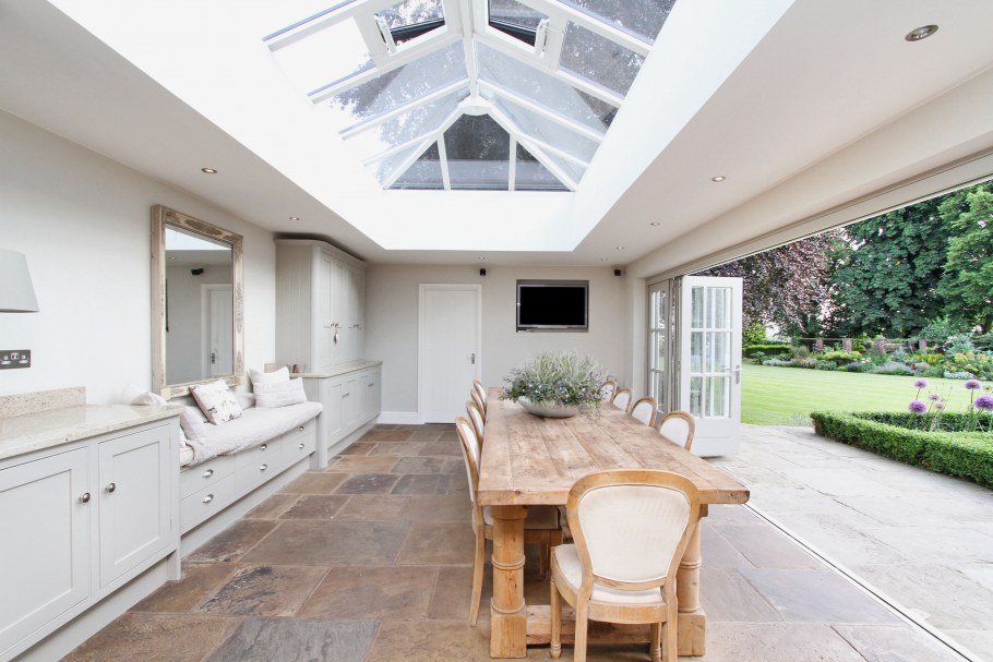 Панорамный потолок в доме