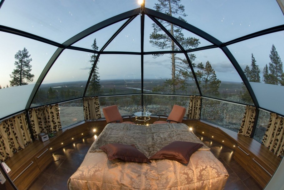 Отель Glass Igloo (Kakslauttanen) Финляндия