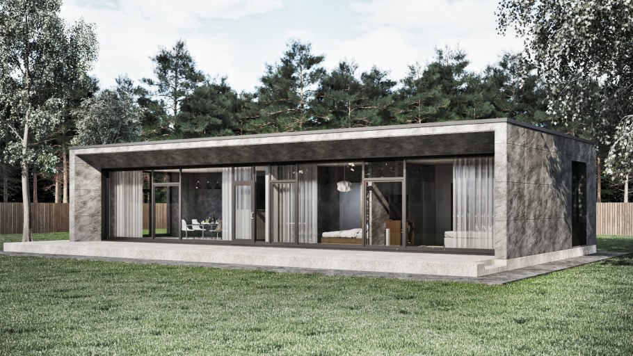 Современный загородный дом