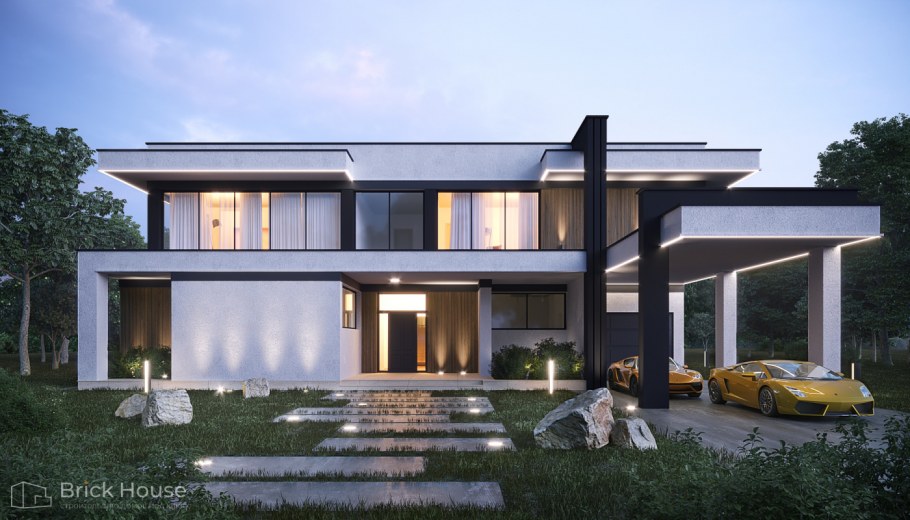 Флэтхаус с плоской крышей 200 МКВ