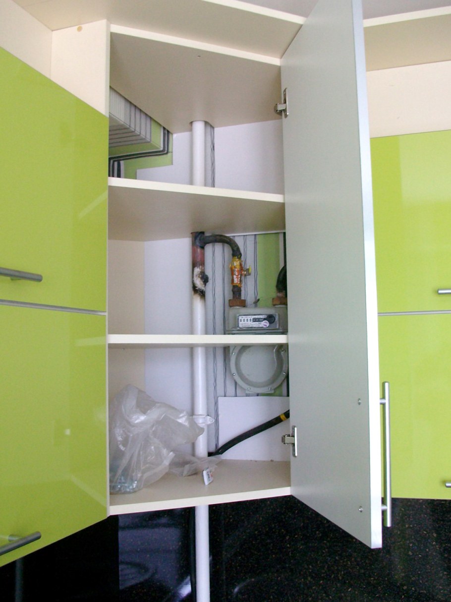 Короб для вытяжки черный