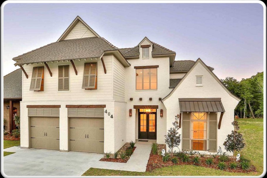 Проект дома в Южном стиле