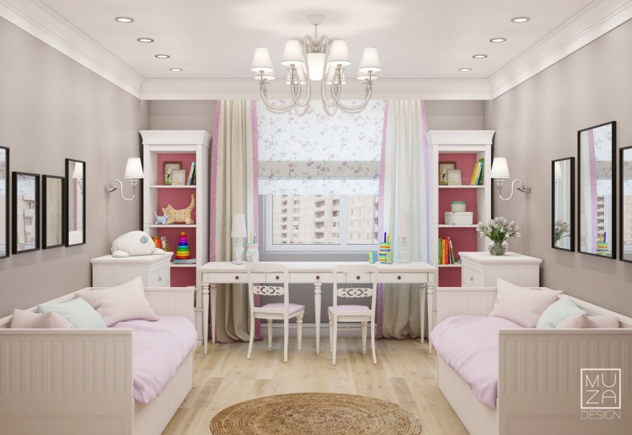 Демикая комната для девочки