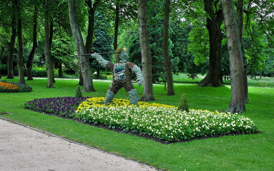 Парковая зона в Англии