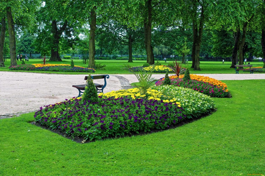 Клумба парк Кулибина
