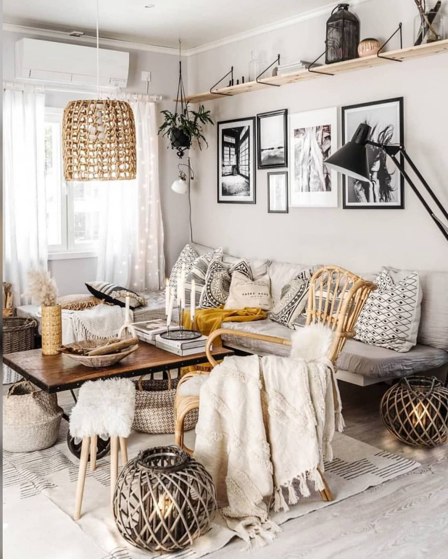 Интерьер Богемный Шик Франция