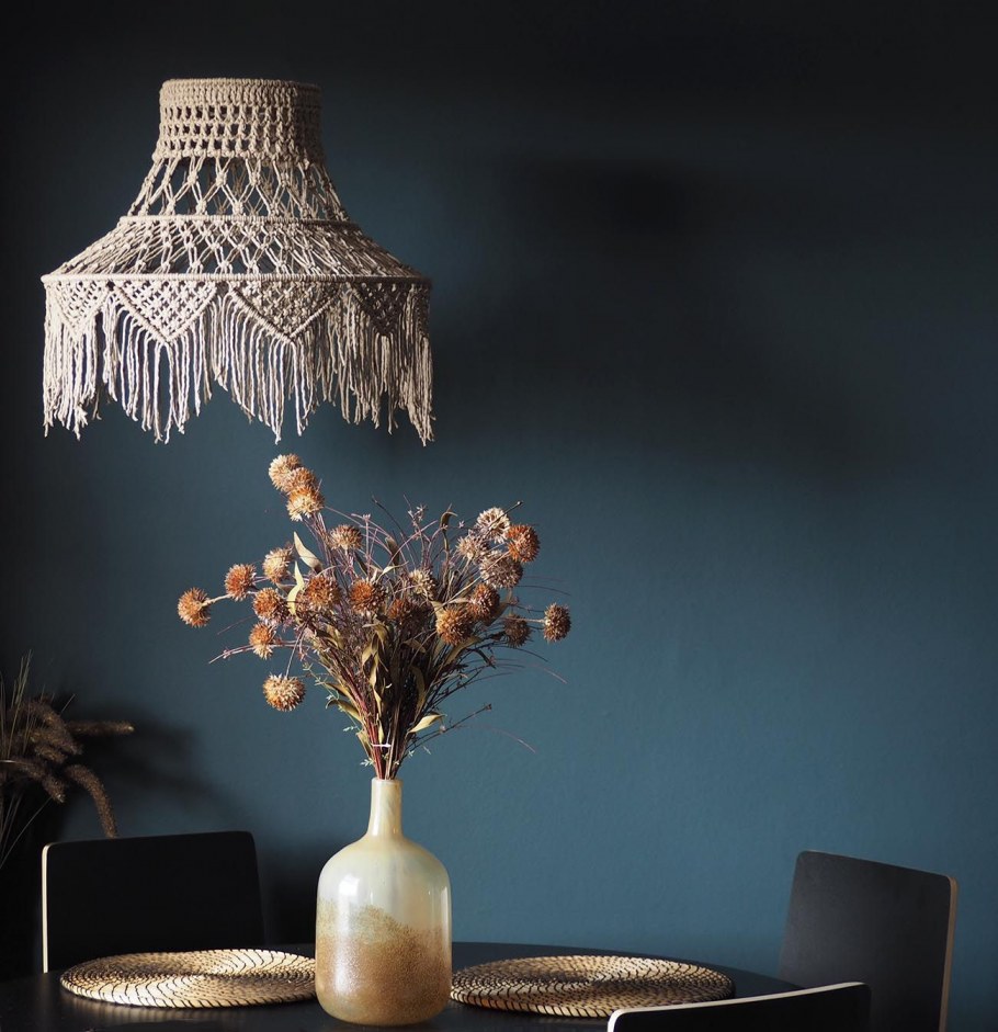 Бохо люстра макраме