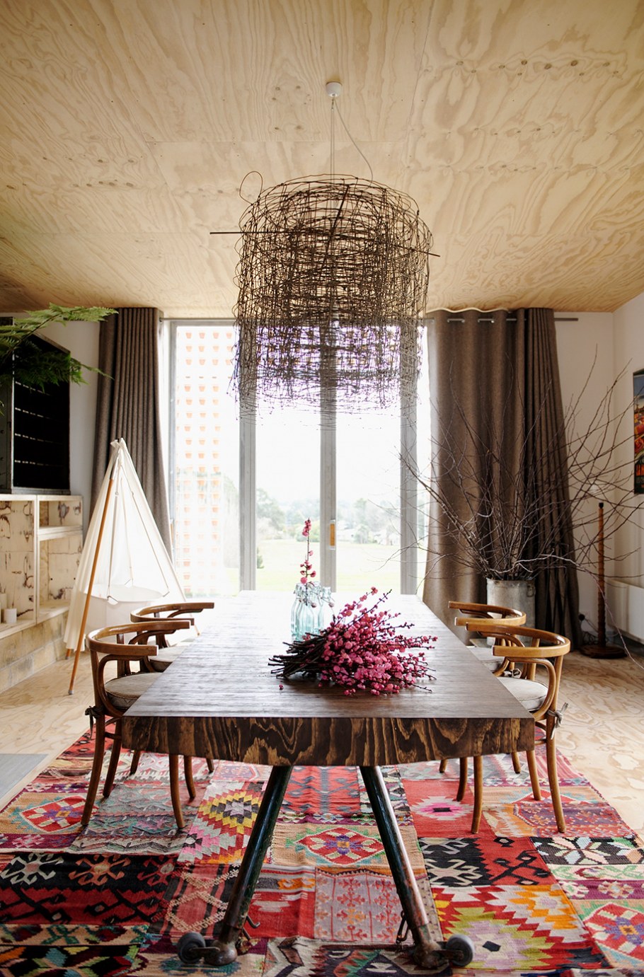 Люстра в стиле бохо