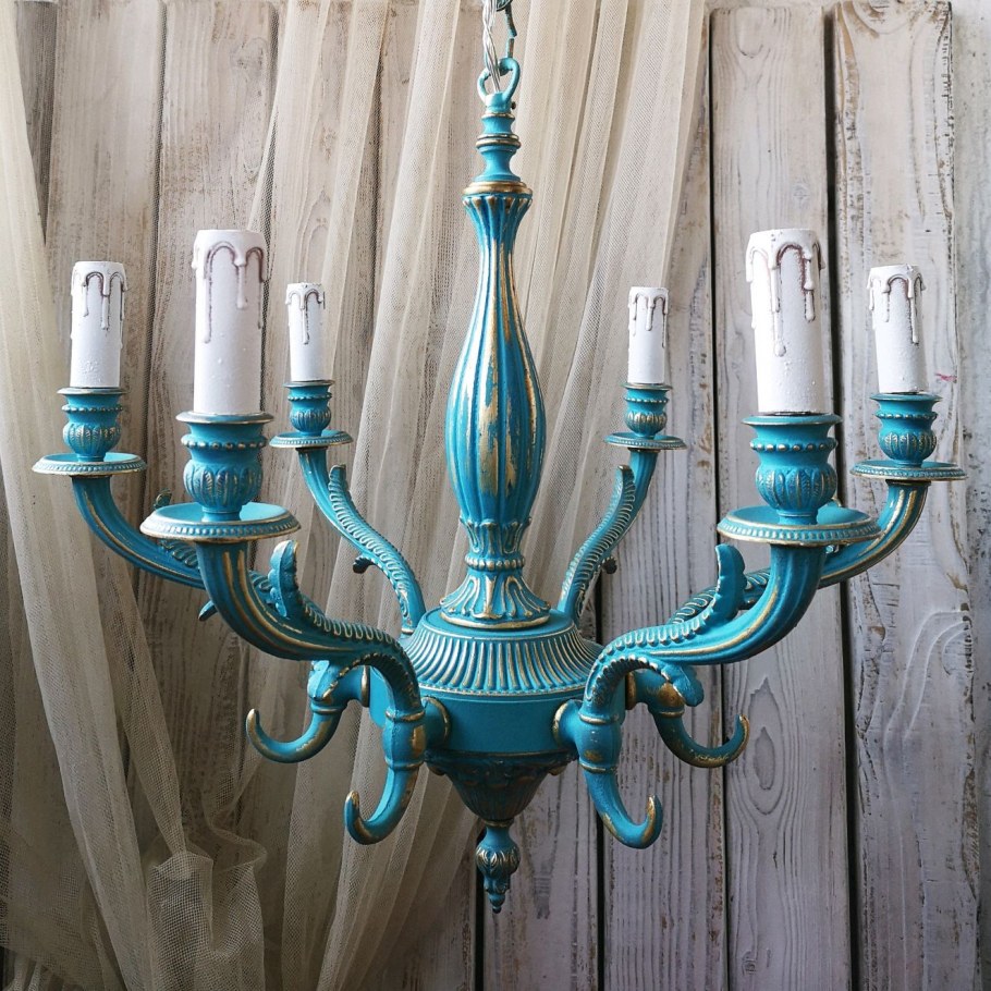 Люстра бохо