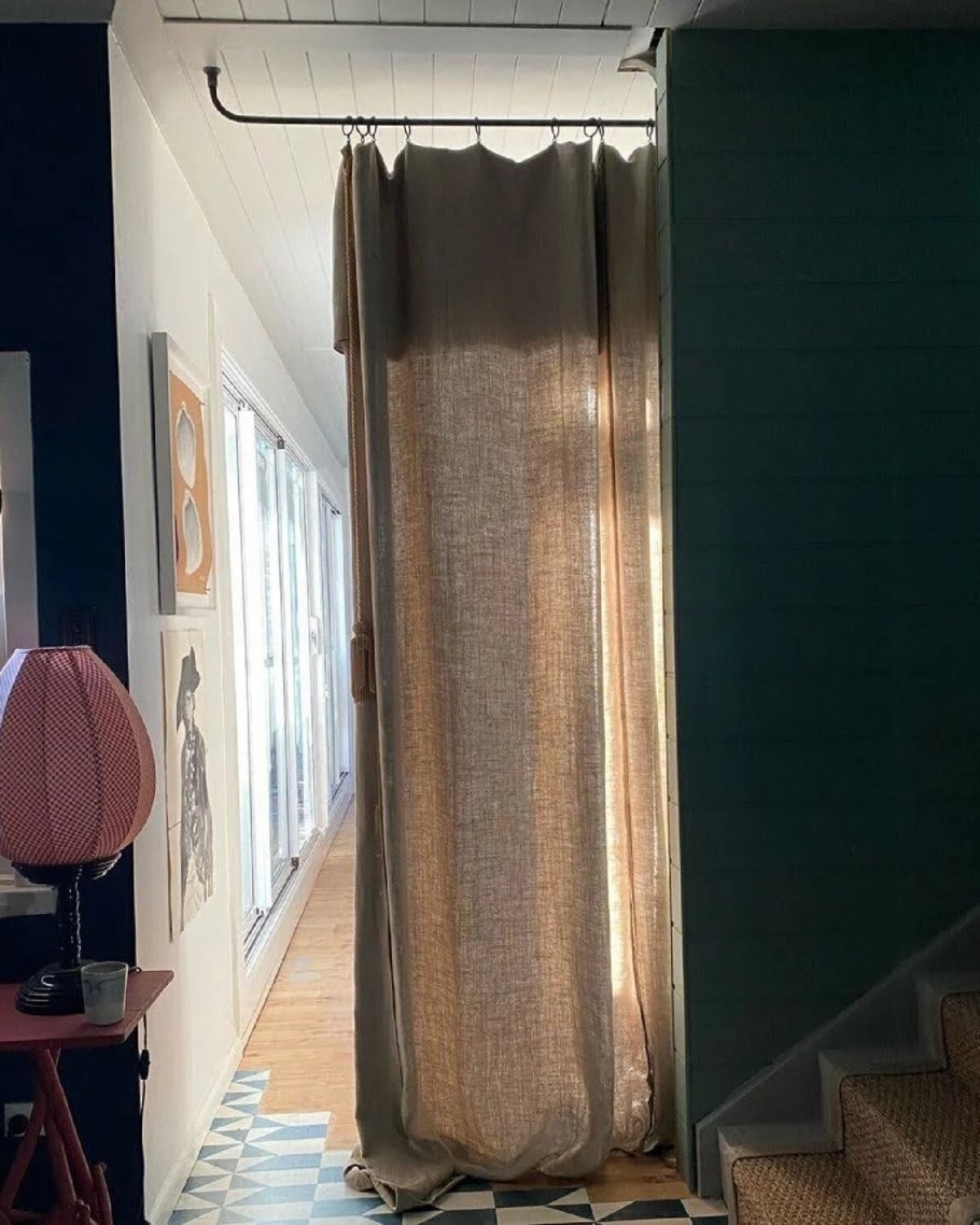 Межкомнатные шторы в интерьере