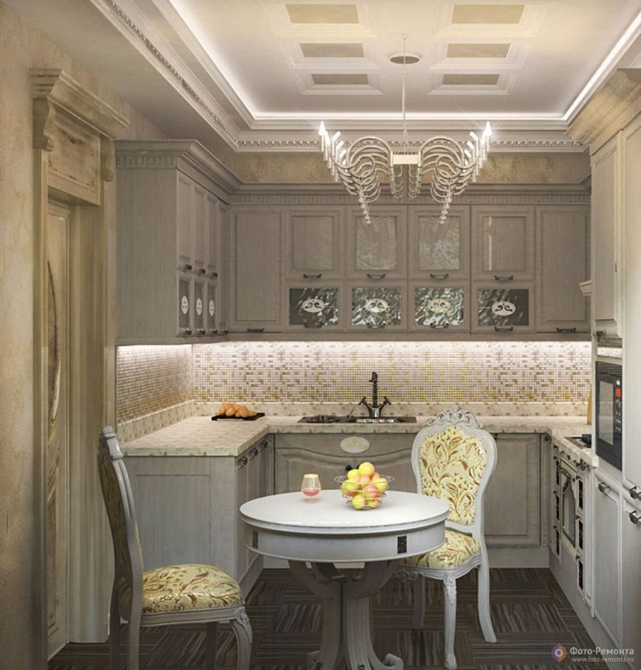 Неоклассика в интерьере маленькой квартиры