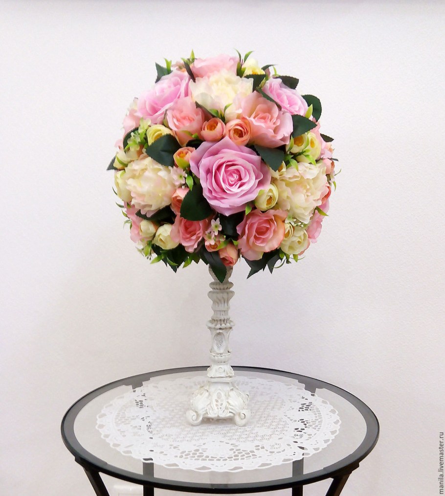 Интерьерные композиции из искусственных