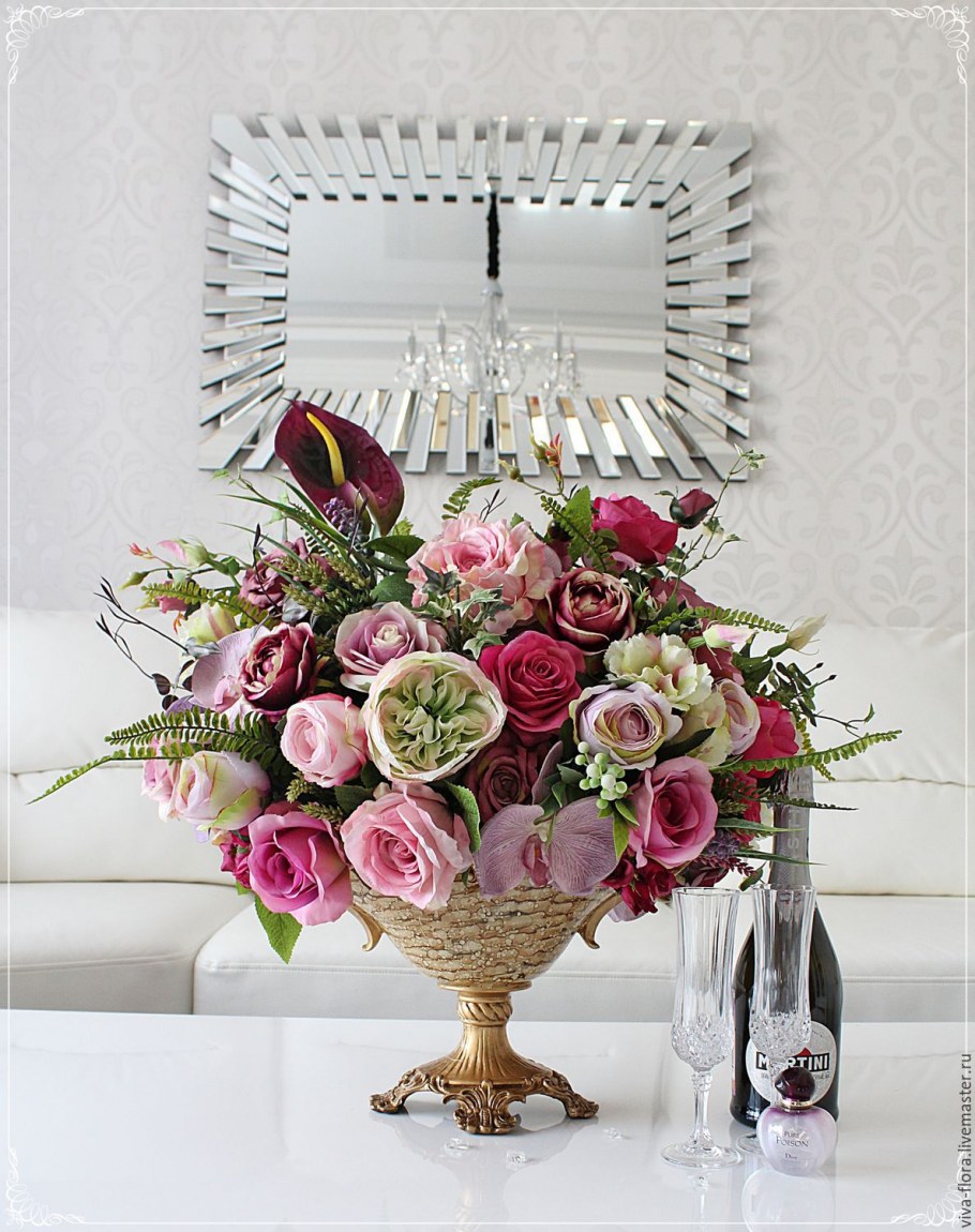 Шикарные цветочные композиции