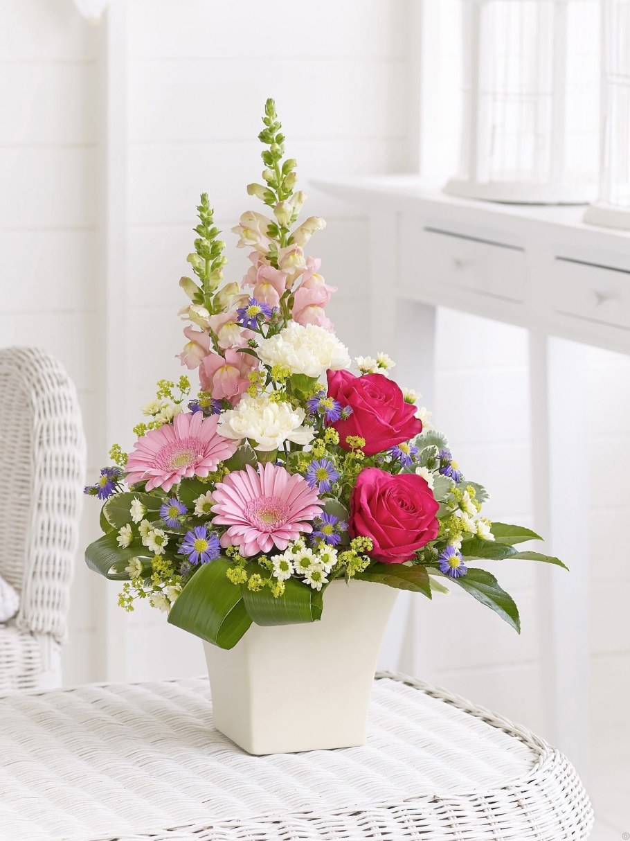 Стильные композиции из цветов