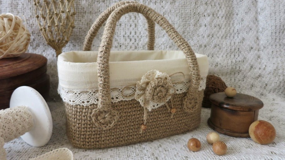 Корзинки из Мешковины