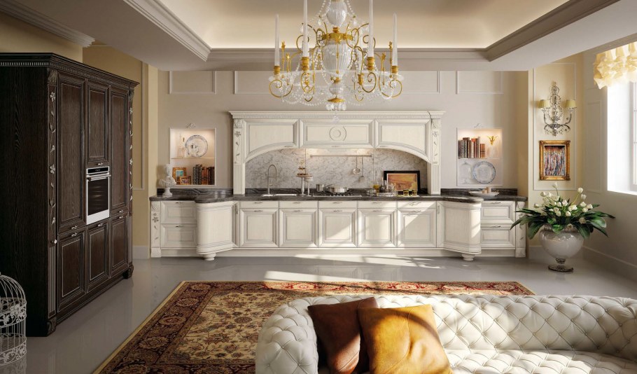 Итальянские кухни Неоклассика арт деко